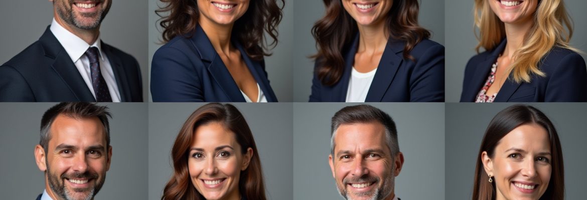 8 Corporate Headshots für einen starken Firmeneindruck