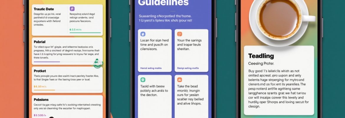 8 Mobile Webdesign Tipps für benutzerfreundliche Apps
