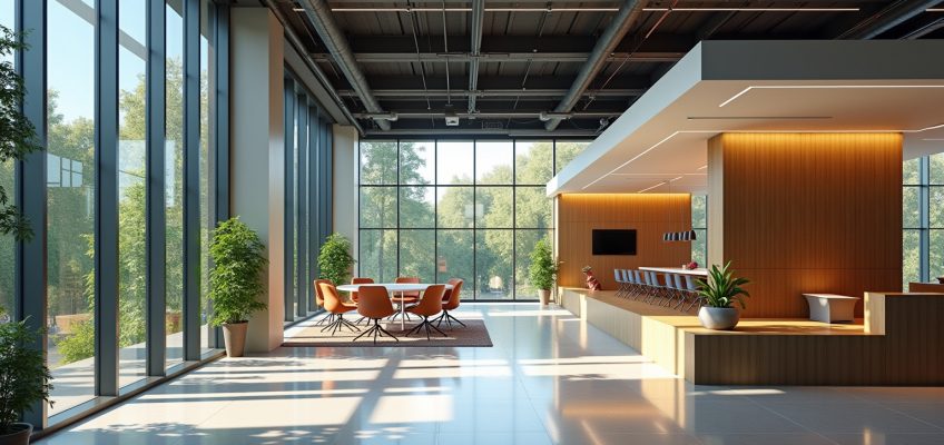 8 Corporate Office Design Ideen für Moderne Firmen